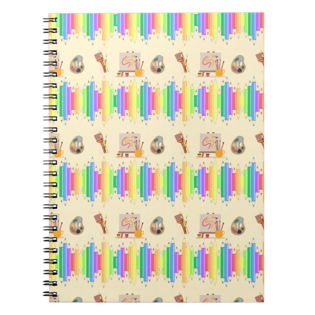 Caderno Espiral Artístico Artístico  (Frente)