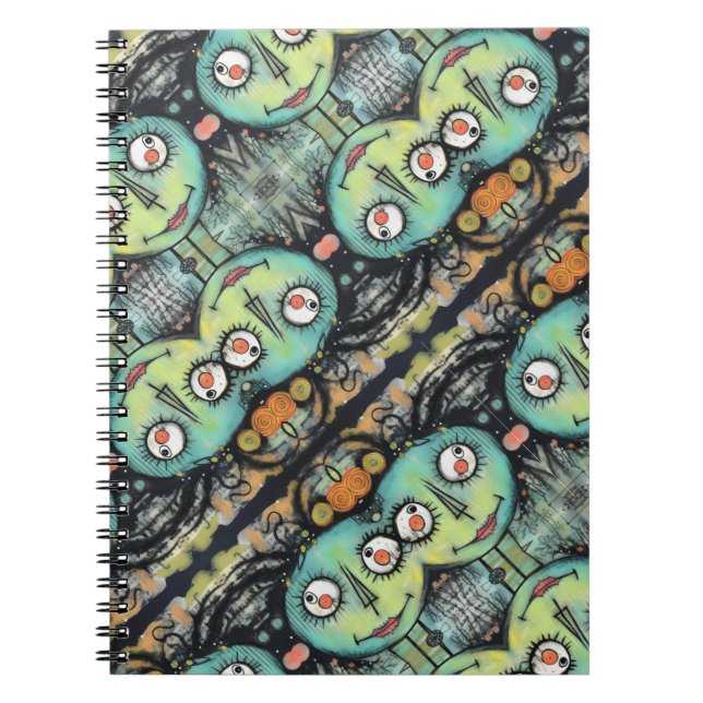 Caderno Espiral ArtLady 10 Encantada e angustiada (Frente)