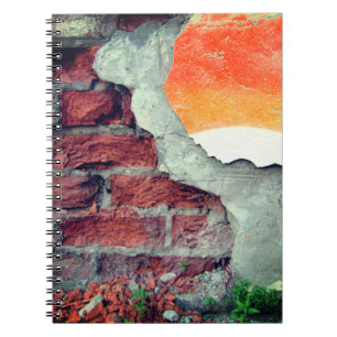 Caderno Espiral Artsy Brick Wall