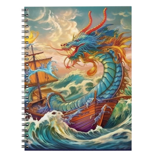 Caderno Espiral Artsy Dragon (Frente)