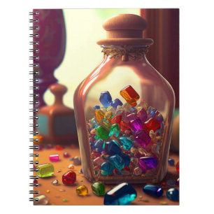 Caderno Espiral Artsy Gems