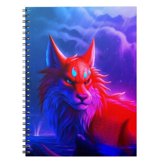 Caderno Espiral Artsy Night Creature (Frente)