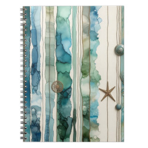 Caderno Espiral Artsy oceano lata-lama