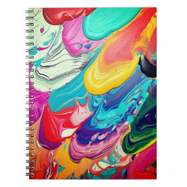 Caderno Espiral Artsy Paint