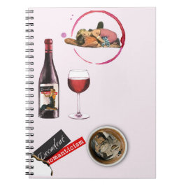 Caderno Espiral Arty Valentine Gift Collection- Decadent Noir 