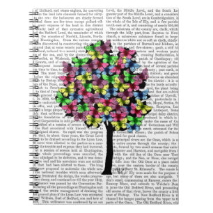 Caderno Espiral Árvore borboleta