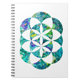 Caderno Espiral Árvore da Vida da Cabala