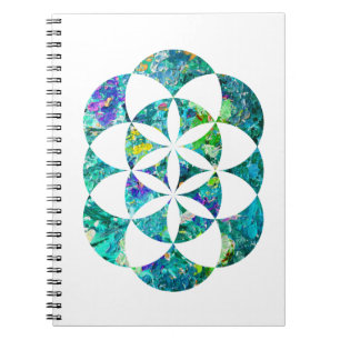 Caderno Espiral Árvore da Vida de Kabbalah