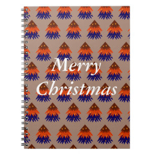 Caderno Espiral Árvore de Natal Multicolor - Notebook