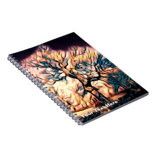 Caderno Espiral Árvore de tempestade