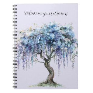 Caderno Espiral Árvore Floral Puro