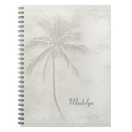 Caderno Espiral Árvore Palm Personalizada
