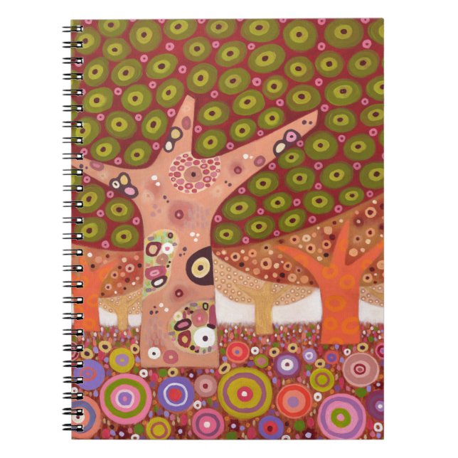 Caderno Espiral Árvores 2010 de Frogspawn (Frente)