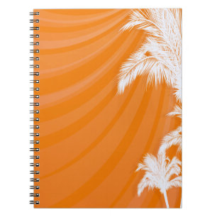 Caderno Espiral Árvores de Plama Sunset