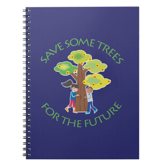 Caderno Espiral Árvores para o futuro (Frente)
