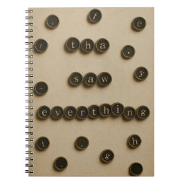 Caderno Espiral As Chaves Que Viram Tudo