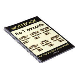 Caderno Espiral "As contas de T "