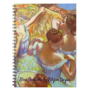 Caderno Espiral As Dançarinas Azuis de Edgar Degas