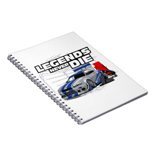 CADERNO ESPIRAL AS LENDAS SKYLINE NUNCA MORREM!