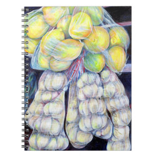 Caderno Espiral As Maravilhas dos Mercados Molhados, Singapura