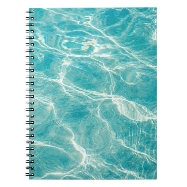 Caderno Espiral as ondas do mar (Frente)