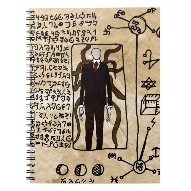 Caderno Espiral As páginas do Necronomicon (Frente)