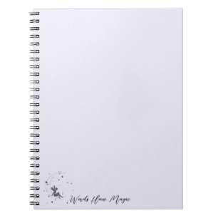 Caderno Espiral As Palavras Têm Notebook Magic