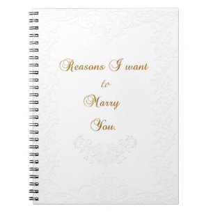 Caderno Espiral As razões casá-lo giram