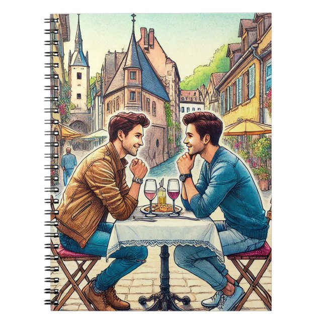 Caderno Espiral As ruas de Benwihr (Frente)