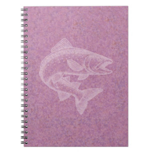 Caderno Espiral Ascensão de salmão