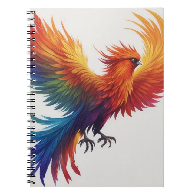 Caderno Espiral Ascensão do Fênix  (Frente)