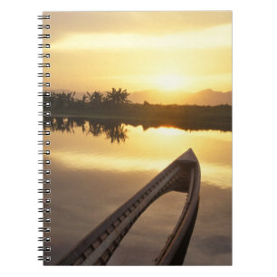 Caderno Espiral Ásia, Birmânia (Mianmar) Barco de pesca afundado