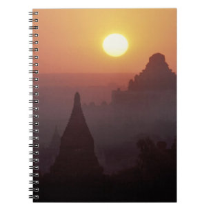 Caderno Espiral Ásia, Birmânia, (Mianmar), Pagan (Bagan) O templo