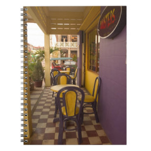 Caderno Espiral Ásia, Camboja, Siem Reap, café.