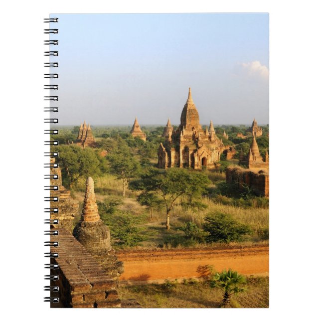 Caderno Espiral Ásia, Mianmar (Birmânia), Bagan (Pagan). Vários (Frente)