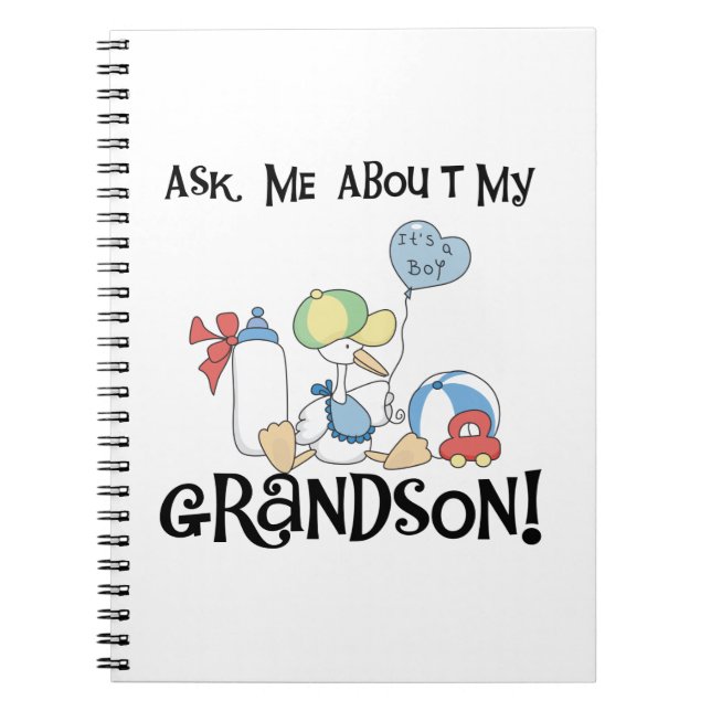 CADERNO ESPIRAL ASKGRANDSONSTORK (Frente)