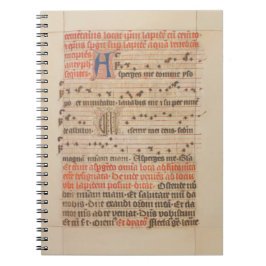 Caderno Espiral Asperme-me - Manuscrito Gregoriante Chant Medieval