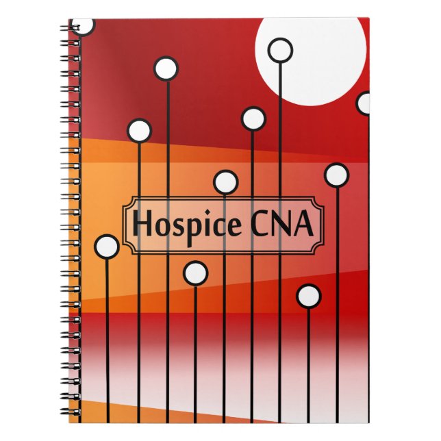 Caderno Espiral Assistente de Enfermagem CNA do Hospital (Frente)