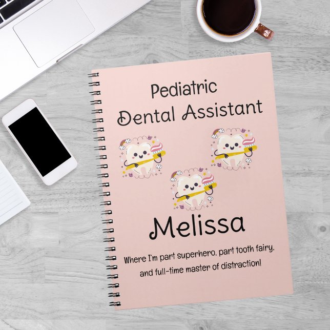 Caderno Espiral Assistente Dental Pediátrico (Criador carregado)