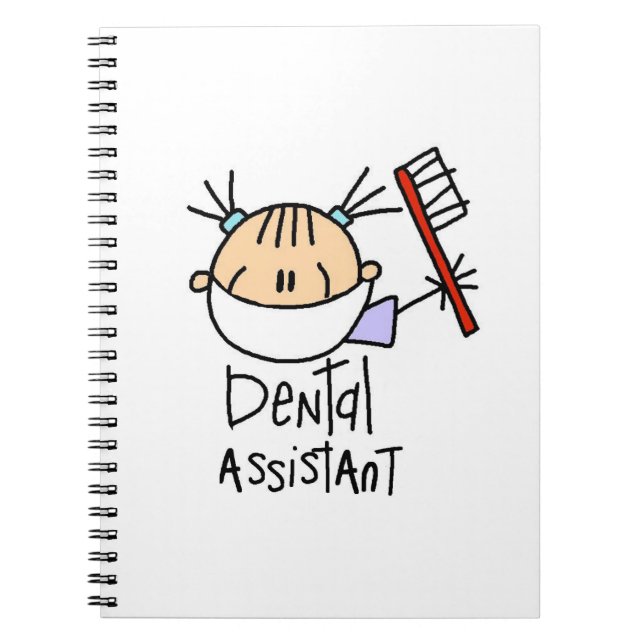 Caderno Espiral Assistente Dentário (Frente)