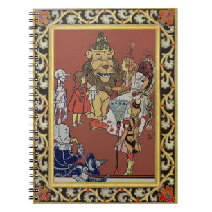 Caderno Espiral Assistente do Bloco de Notas Oz