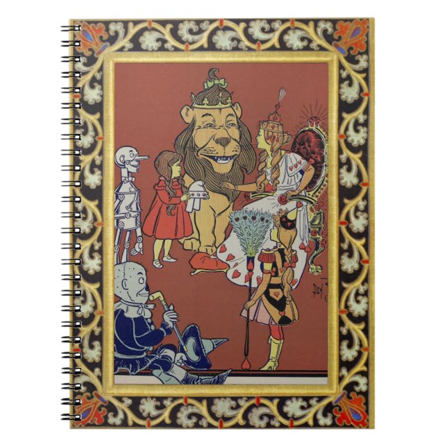 Caderno Espiral Assistente do Bloco de Notas Oz (Frente)