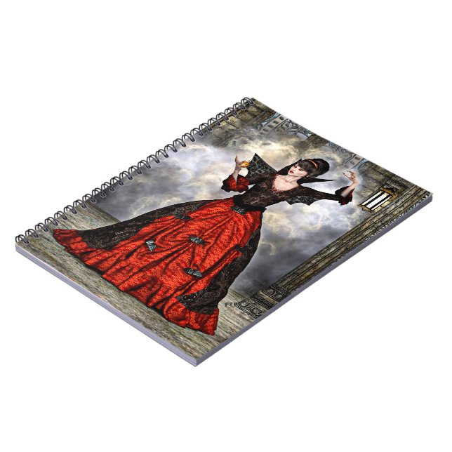 Caderno Espiral Assistente feminino (Left Side)