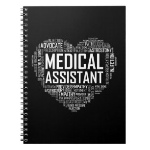 Caderno Espiral Assistente Médico do MÃE Clini de Presente de Am