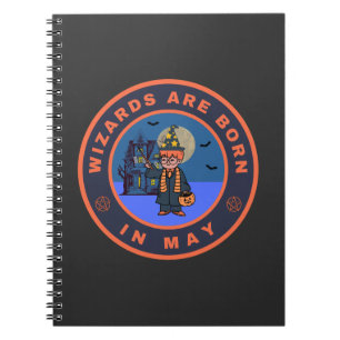 Caderno Espiral Assistentes são nasceres em maio