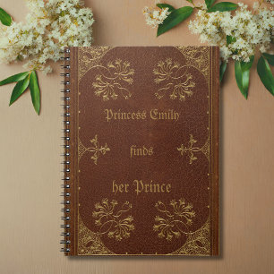 Caderno Espiral associação de livro antigo - personalizada 