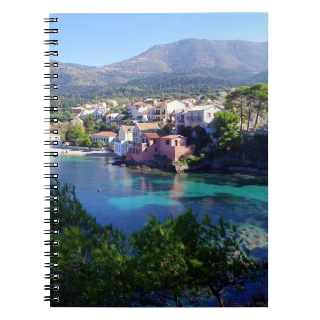 Caderno Espiral Assos - Kefalonia (Frente)