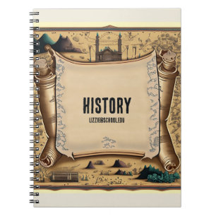 Caderno Espiral Assunto da Escola de História