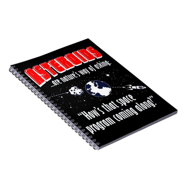 Caderno Espiral asteroides (Lado Direito)