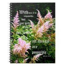 Astilbe com Mark 10:27